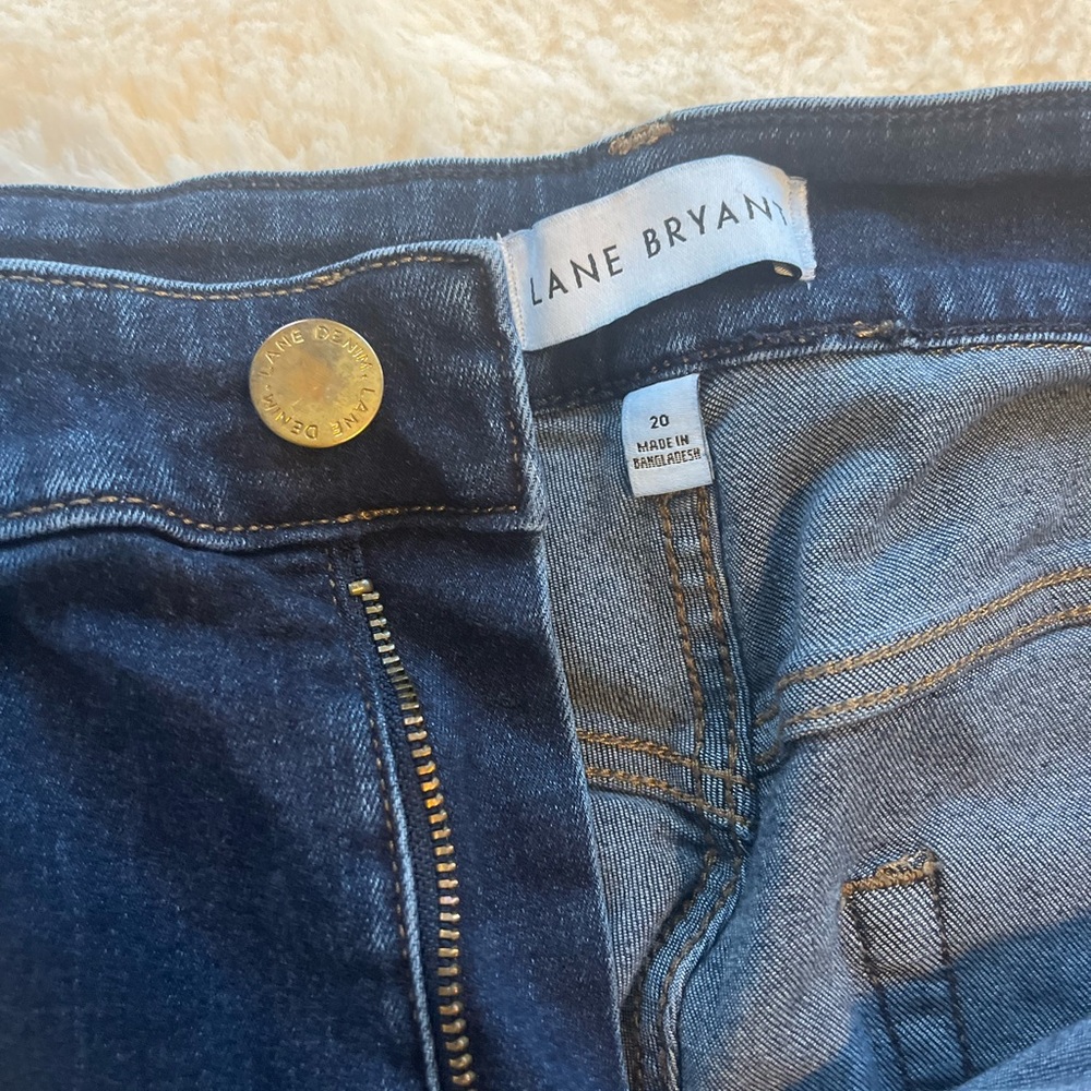 Lane Bryant Blue Skinny Jeans Classic Fit - Picture 3 of 6